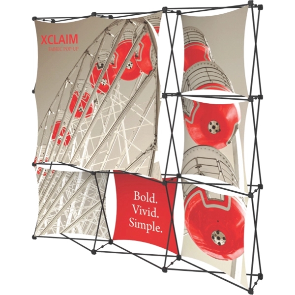 Xclaim 8ft Wide Fabric Popup Display Kit 03 - Xclaim 8ft Wide Fabric Popup Display Kit 03 - Image 3 of 3