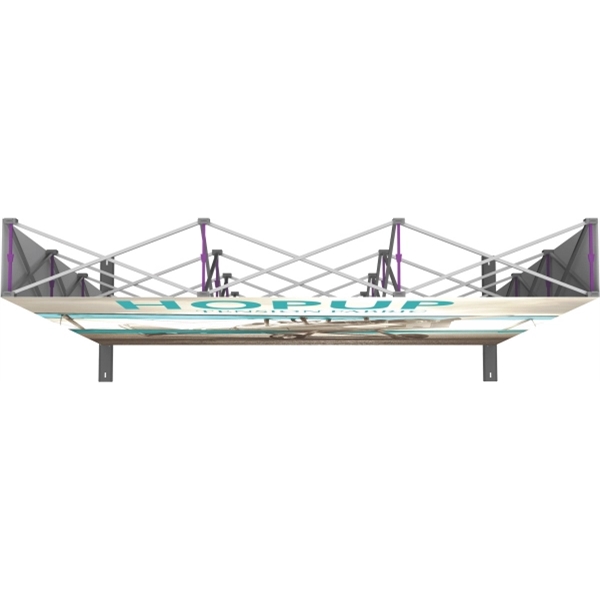 Hopup 7.5ft Straight Display & Full Fabric Graphic - Hopup 7.5ft Straight Display & Full Fabric Graphic - Image 3 of 4