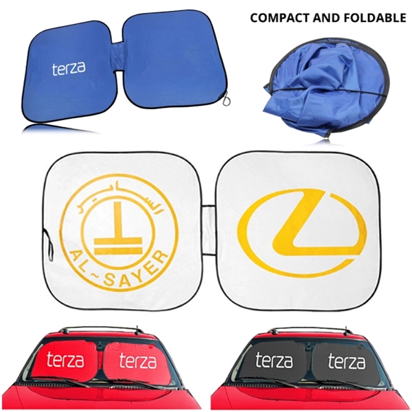 Square Panel Windshield Sun Shade - Square Panel Windshield Sun Shade - Image 0 of 2