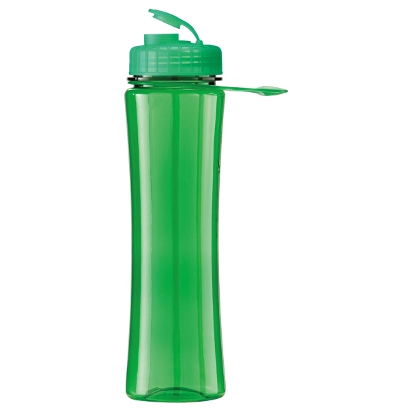 24 oz Polysure Exertion Plastic Water Bottle w/Grip - 24 oz Polysure Exertion Plastic Water Bottle w/Grip - Image 4 of 17