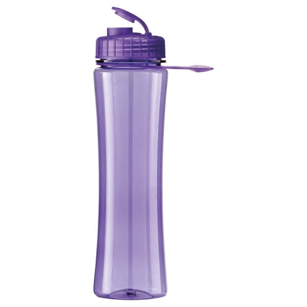 24 oz Polysure Exertion Plastic Water Bottle w/Grip - 24 oz Polysure Exertion Plastic Water Bottle w/Grip - Image 8 of 17