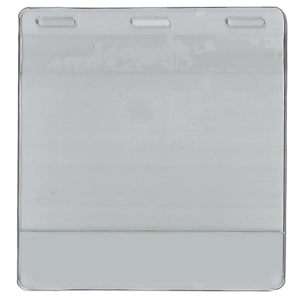 USA Made 4 1/4 W X 2 7/8 H Horizontal Badge Holder - USA Made 4 1/4 W X 2 7/8 H Horizontal Badge Holder - Image 0 of 1