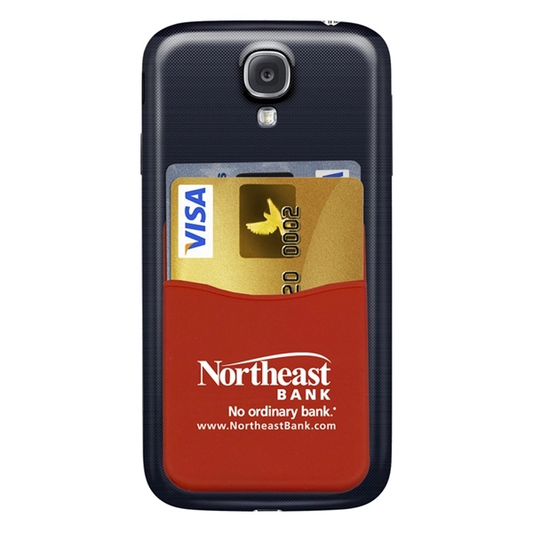 Banker Soft Silicone Cell Phone Wallet - Banker Soft Silicone Cell Phone Wallet - Image 10 of 10