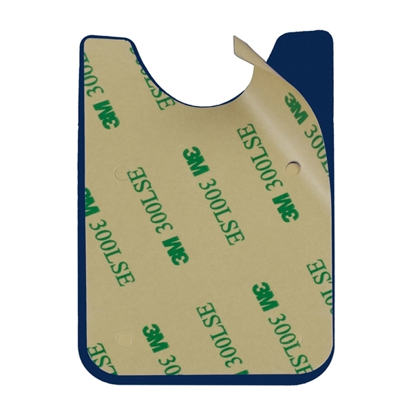 Banker Soft Silicone Cell Phone Wallet - Banker Soft Silicone Cell Phone Wallet - Image 5 of 10