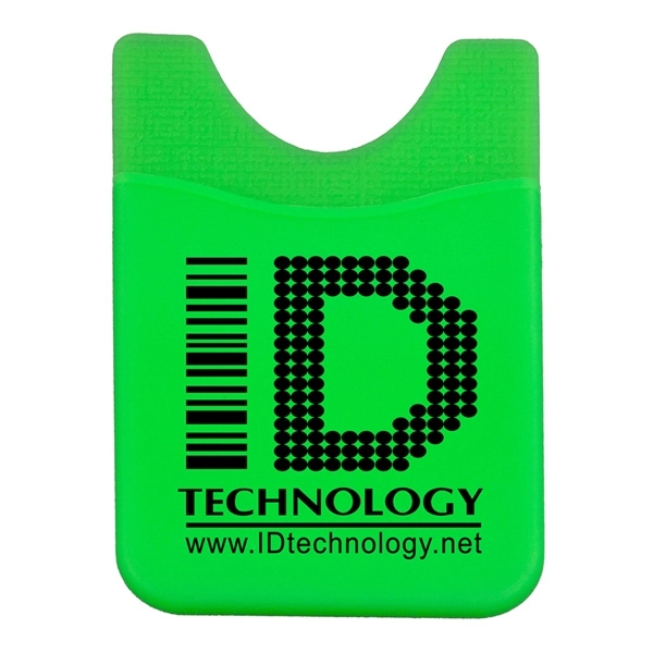 Banker Soft Silicone Cell Phone Wallet - Banker Soft Silicone Cell Phone Wallet - Image 7 of 10