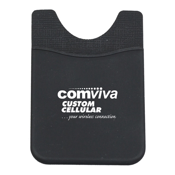 Banker Soft Silicone Cell Phone Wallet - Banker Soft Silicone Cell Phone Wallet - Image 8 of 10