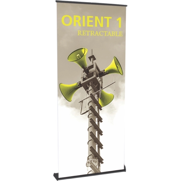 Orient 850 Black Retractable Banner Stand