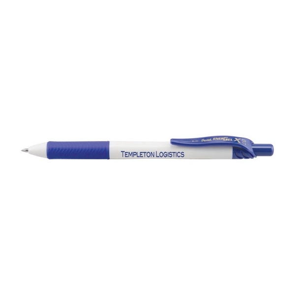 EnerGel X White Barrel Retractable Liquid Gel Ink Pen - EnerGel X White Barrel Retractable Liquid Gel Ink Pen - Image 2 of 7