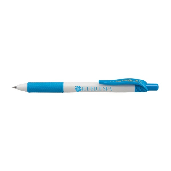 EnerGel X White Barrel Retractable Liquid Gel Ink Pen - EnerGel X White Barrel Retractable Liquid Gel Ink Pen - Image 6 of 7