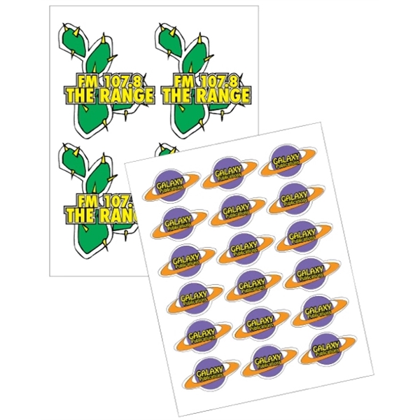 Custom Labels on 8.5" x 11" Laser Sheets 1,000 Sheets per...
