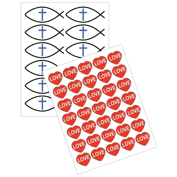 Custom Labels on 8.5" x 11" Laser Sheets 1,000 Sheets per...