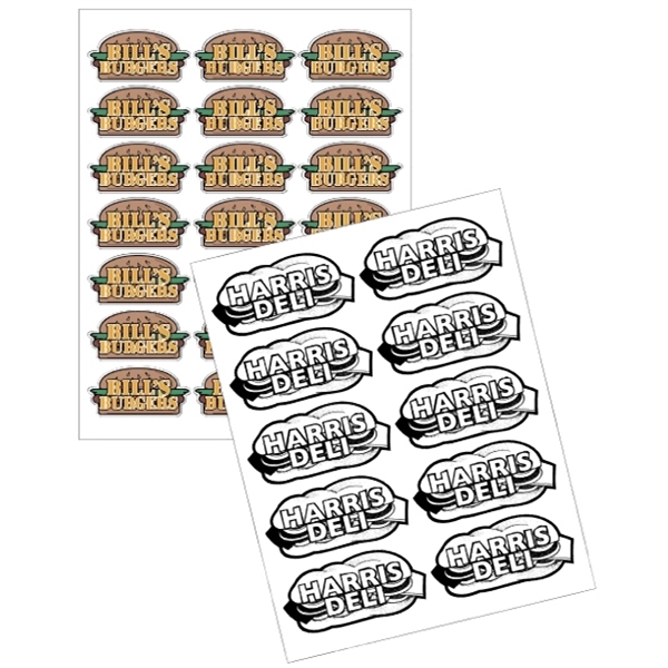 Custom Labels on 8.5" x 11" Laser Sheets 1,000 Sheets per...