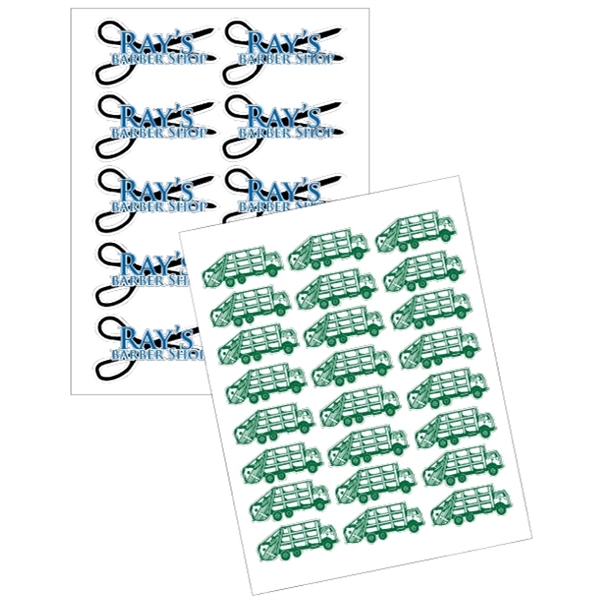 Custom Labels on 8.5" x 11" Laser Sheets 1,000 Sheets per...