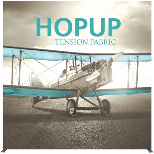 Hopup 10ft Full Height Straight Display & Fitted Graphic - Hopup 10ft Full Height Straight Display & Fitted Graphic - Image 1 of 2