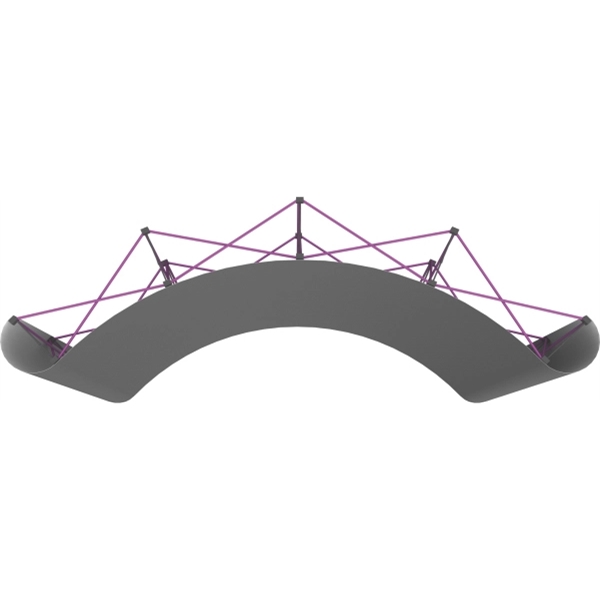 Coyote Popup 10' wide Curved Display Kit - Coyote Popup 10' wide Curved Display Kit - Image 3 of 4