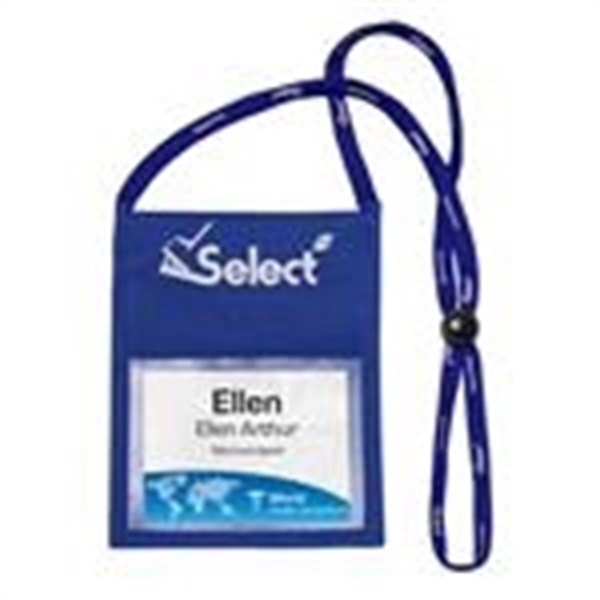 Large Canvas Triple Play Select Name Tag Pouch