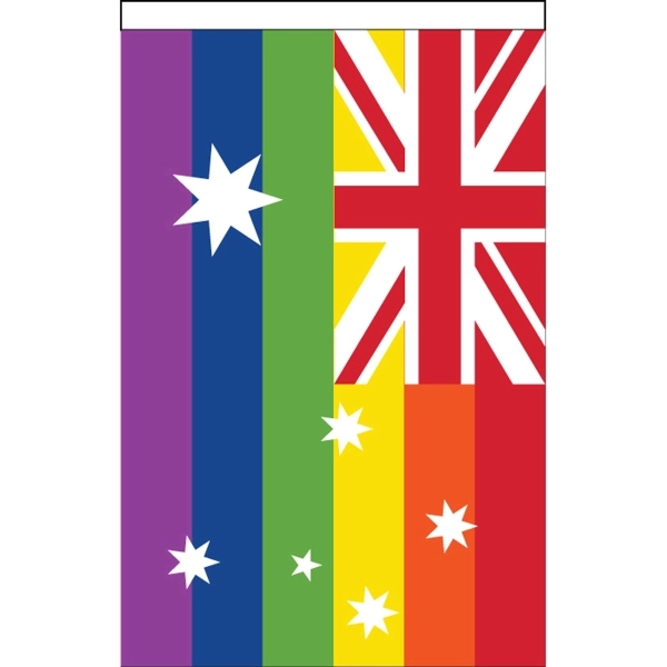 Australia Pride Deluxe Garden Flag - Australia Pride Deluxe Garden Flag - Image 0 of 0
