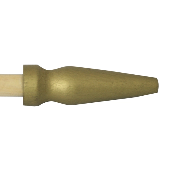 1" Wood Spear Top - 1" Wood Spear Top - Image 0 of 0