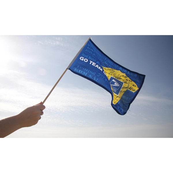 16" x 24" Custom Stick Flag - Digital Print - 16" x 24" Custom Stick Flag - Digital Print - Image 0 of 0