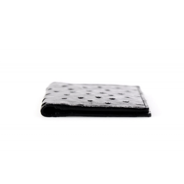 Business/Credit Card Case - Ostrich Onyx - Business/Credit Card Case - Ostrich Onyx - Image 2 of 5