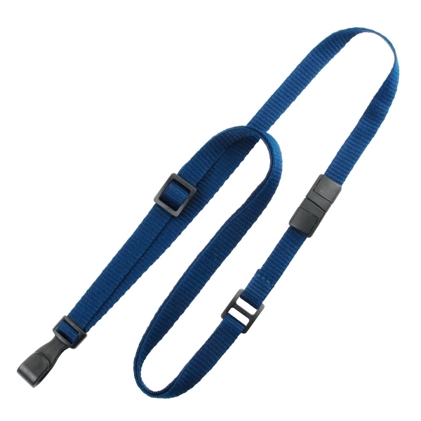 3/8" Adjustable Breakaway Lanyards w/ No-Twist Plastic Hook - 3/8" Adjustable Breakaway Lanyards w/ No-Twist Plastic Hook - Image 9 of 9