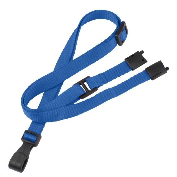 3/8" Adjustable Breakaway Lanyards w/ No-Twist Plastic Hook - 3/8" Adjustable Breakaway Lanyards w/ No-Twist Plastic Hook - Image 5 of 9