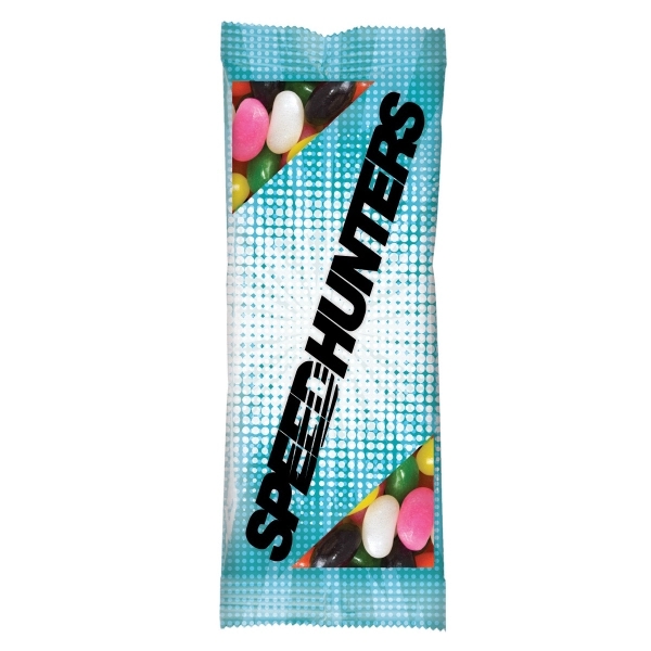 Full Color Tube DigiBags Filled with Jelly Beans