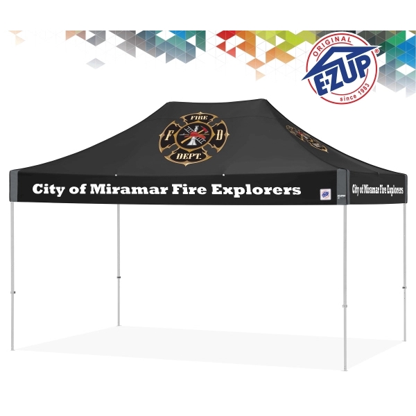 Eclipse™ Pro Shelter, 10' x 15' - Fusion Print Steel Frame - Eclipse™ Pro Shelter, 10' x 15' - Fusion Print Steel Frame - Image 6 of 6