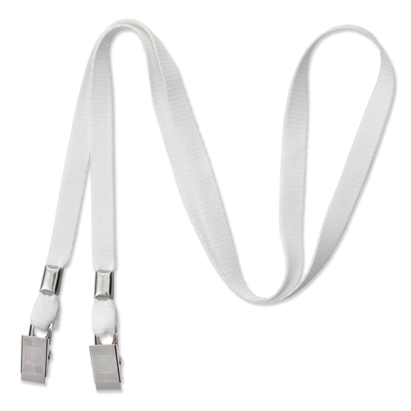 3/8" Open-Ended Event Lanyard/Mask Holder w/ 2 Bulldog Clips - 3/8" Open-Ended Event Lanyard/Mask Holder w/ 2 Bulldog Clips - Image 6 of 6