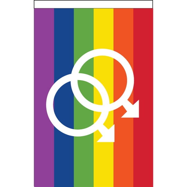 Double Male Deluxe Garden Flag - Double Male Deluxe Garden Flag - Image 0 of 0