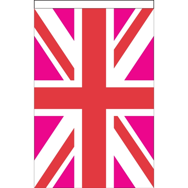 England Pink Deluxe Garden Flag - England Pink Deluxe Garden Flag - Image 0 of 0