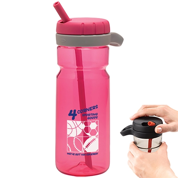 Stratford 17 oz Pop-Top Vacuum Insulated Stainless Steel Bottle