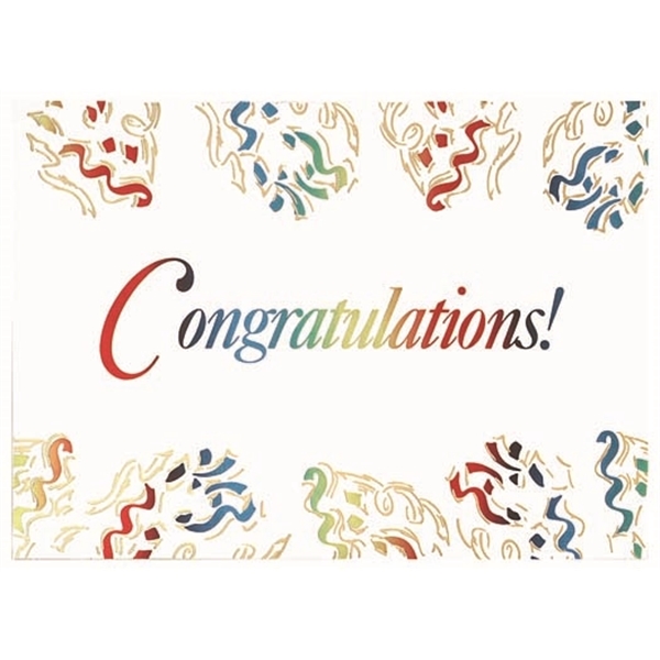 Congratulations Greeting Card 5"x7" - Congratulations Greeting Card 5"x7" - Image 0 of 0
