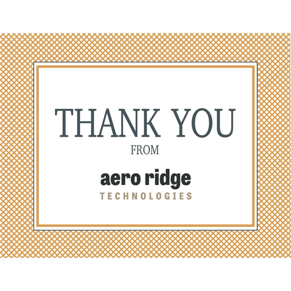 A2 Thank You Greeting Card 4.25" x 5.5" - A2 Thank You Greeting Card 4.25" x 5.5" - Image 0 of 1