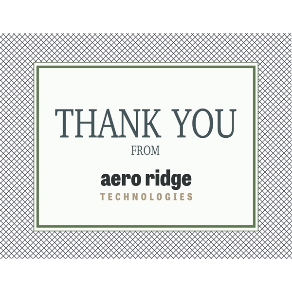 A2 Thank You Greeting Card 4.25" x 5.5" - A2 Thank You Greeting Card 4.25" x 5.5" - Image 1 of 1