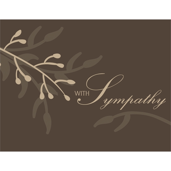 Modern Elegance Sympathy Card - Modern Elegance Sympathy Card - Image 0 of 0