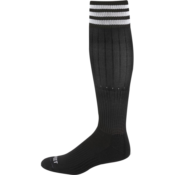 Performance 3 Stripe Soccer Over The Calf Socks - Performance 3 Stripe Soccer Over The Calf Socks - Image 1 of 5