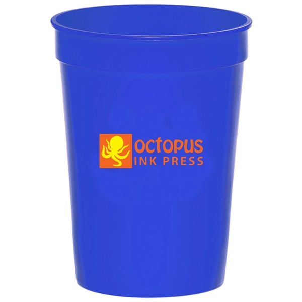12 oz Plastic Stadium Cup - 12 oz Plastic Stadium Cup - Image 1 of 28
