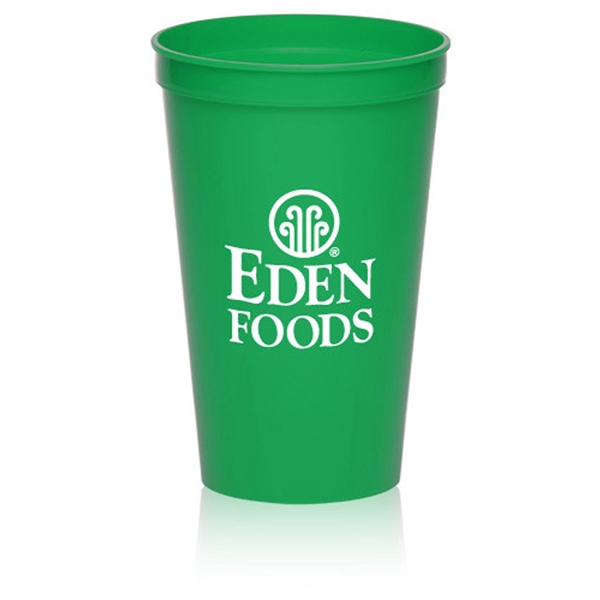 22 oz Plastic Stadium Cup - 22 oz Plastic Stadium Cup - Image 7 of 17
