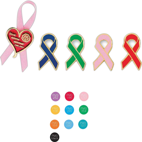 Stock Design 1" Awareness Ribbon Lapel Pin - Stock Design 1" Awareness Ribbon Lapel Pin - Image 0 of 0