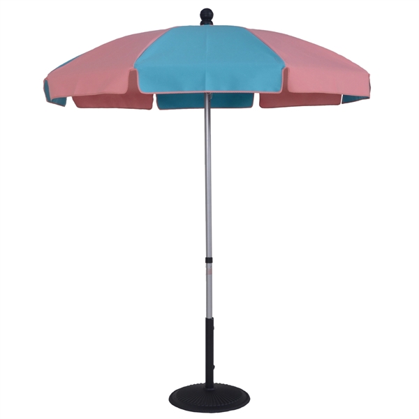 6 1/2 ft Aluminum Commercial Umbrella - No Tilt - 6 1/2 ft Aluminum Commercial Umbrella - No Tilt - Image 0 of 0