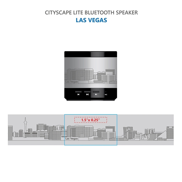 CityScape Lite Wireless Speaker - CityScape Lite Wireless Speaker - Image 3 of 9