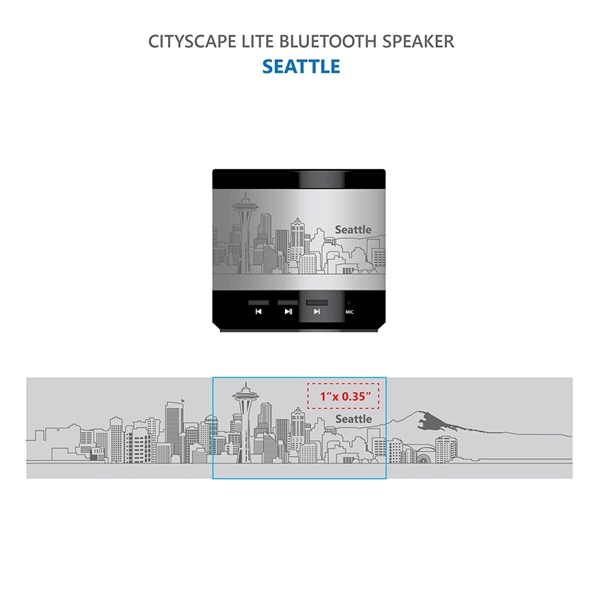 CityScape Lite Wireless Speaker - CityScape Lite Wireless Speaker - Image 5 of 9
