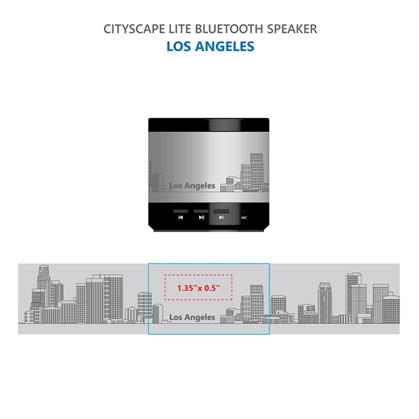 CityScape Lite Wireless Speaker - CityScape Lite Wireless Speaker - Image 7 of 9