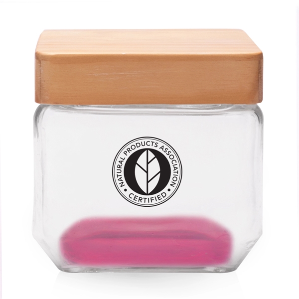 27 oz. Glass Candy Jars with Wooden Lid - 27 oz. Glass Candy Jars with Wooden Lid - Image 2 of 13