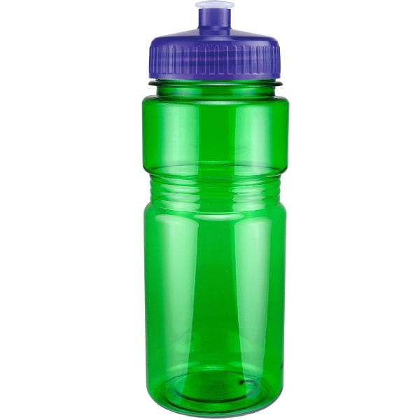 20 oz. Translucent Recreation Bottle with Push Pull Lid - 20 oz. Translucent Recreation Bottle with Push Pull Lid - Image 74 of 90