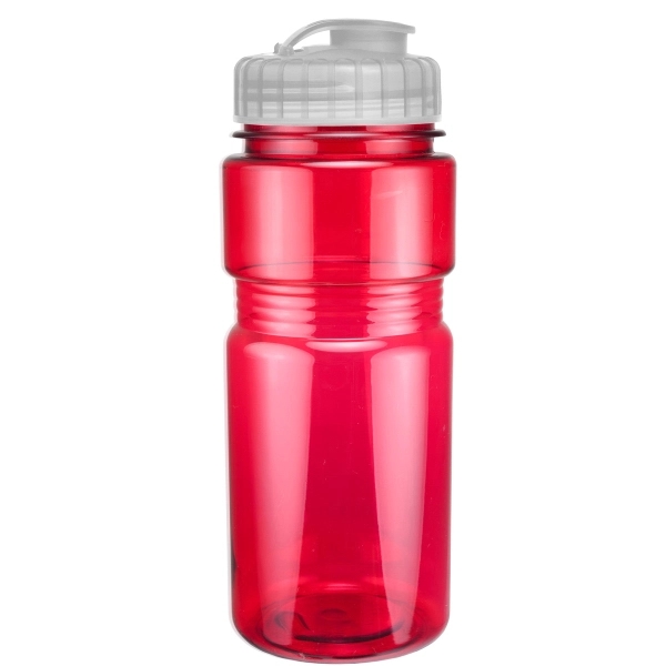 20 oz. Translucent Recreation Bottle with Flip Top Lid - 20 oz. Translucent Recreation Bottle with Flip Top Lid - Image 80 of 90