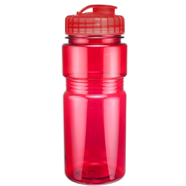 20 oz. Translucent Recreation Bottle with Flip Top Lid - 20 oz. Translucent Recreation Bottle with Flip Top Lid - Image 88 of 90