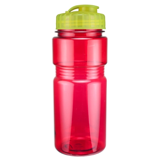 20 oz. Translucent Recreation Bottle with Flip Top Lid - 20 oz. Translucent Recreation Bottle with Flip Top Lid - Image 89 of 90