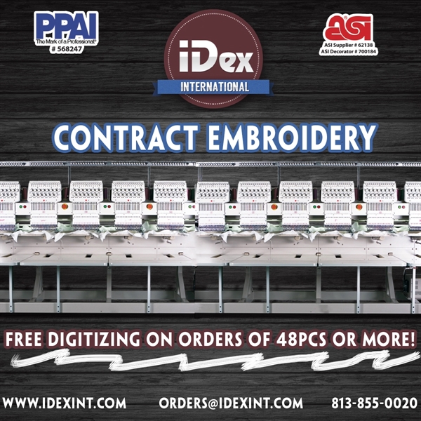 Contract Embroidery 0-4,999 - Contract Embroidery 0-4,999 - Image 0 of 0